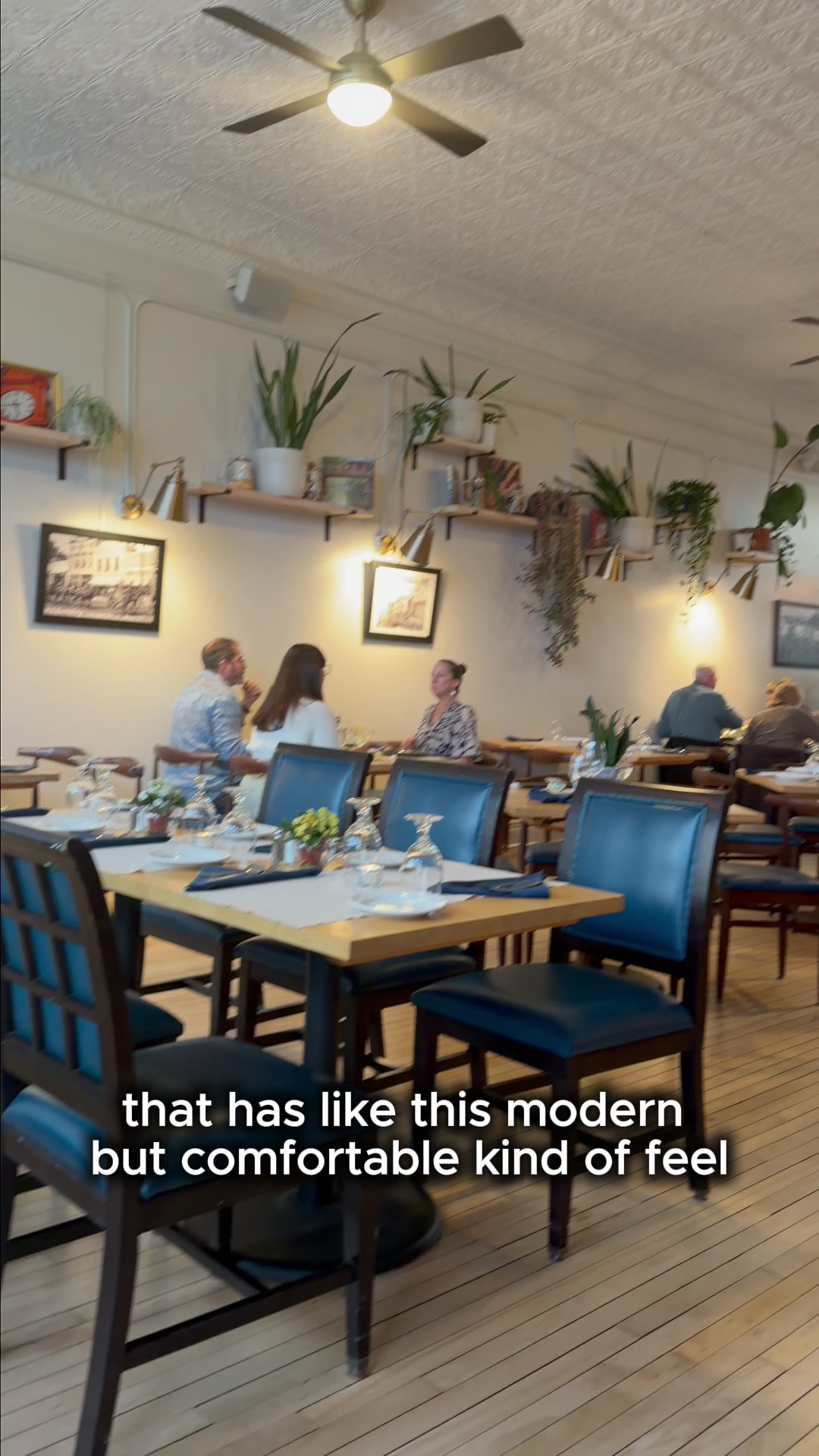 Dining room at Doc's Place Supper Club in Oregon, Wisconsin with modern comfortable vibes